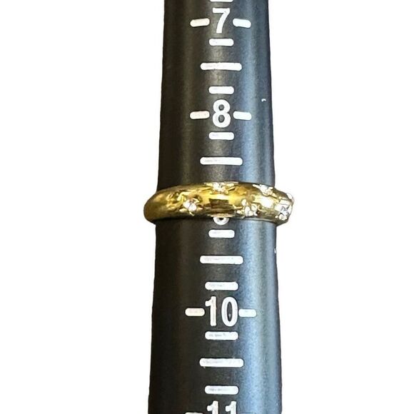 NWOT Size 9 Star and rhinestone band - Picture 4 of 4
